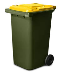 240 Litre Secure Document Destruction Wheelie Bin