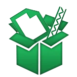 Free Paper and Cardboard Drop Off Service Icon