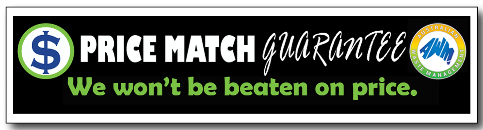 Price Match Guarantee AWM. We won't be beaten on price.