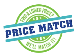 Price Match (Find a lower price? We'll match it!)